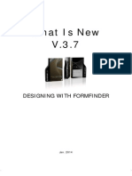 What Is New V.3.7: Designing With Formfinder