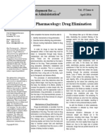 04 2014 Basic Pharmacology - Drug Elimination