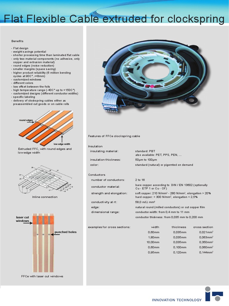 Flat Flex Cable Extrusion Cable