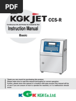 Ink-Jet Printer TEC2702ZAC CCS-R Manual