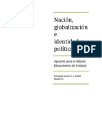 Nacion Globalizacion e Identidades Politicas