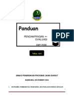 Panduan Pendampingan Dan Evaluasi Rsbi Th 2011