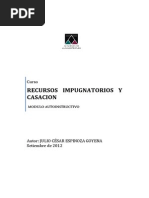RECURSOS IMPUGNATORIOS 2012