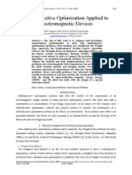 Volume 6 - Number 1 - Multiobjective Optimization Applied To Electromagnetic Devices