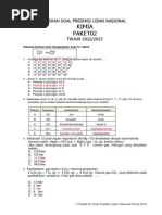 Download 12 Paket 02 SOAL Prediksi UN Kimia 2013 by intaninf SN214673875 doc pdf