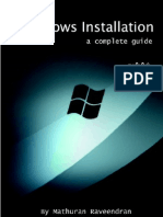 Windows Installation Complete Guide Part 1