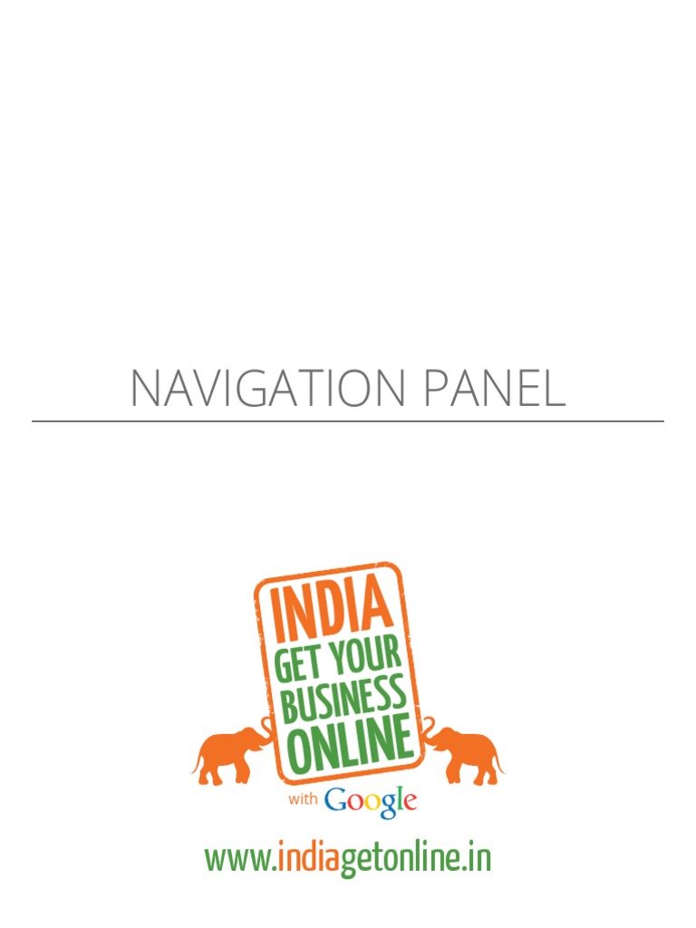 Navigation Panel | PDF | Games & Activities | Computers