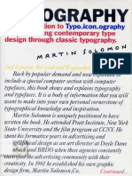 The Art of Typography - An Introduction To Typo - Icon.ography, by Martin Solomon