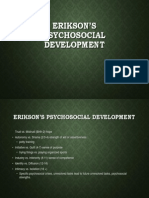 eriksons psychosocial development