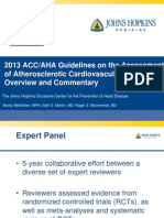 2013 ACC/AHA Guidelines On The Assessment of Atherosclerotic Cardiovascular Risk