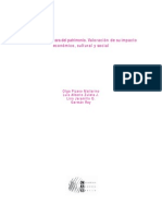 La Fiesta, La Otra Cara Del Patrimonio. Valoración de Su Impacto.