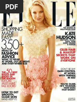 Elle 2010-11 | PDF | Cosmetics | Apple Inc.