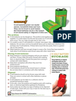 9 Volt Battery Safety