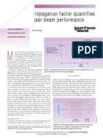 Propagation Factor Laser Performance