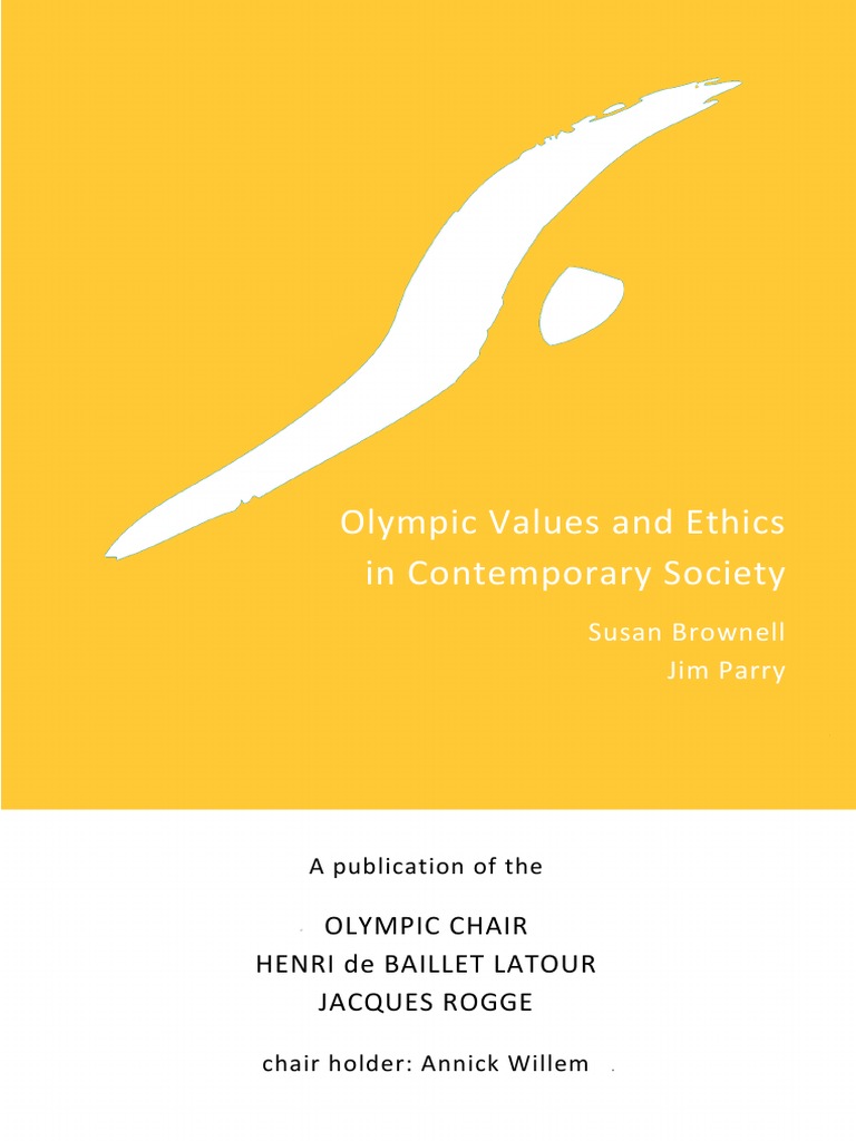 2012 Brownell and Parry - Olympic Values and Ethics in Contemporary Society pic