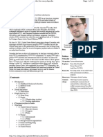 Edward Snowden - (NSA Contractor)