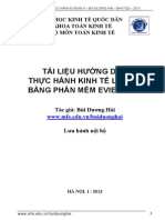 Tai Lieu Huong Dan Su Dung EVIEWS