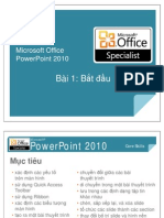IIG PowerPoint 2010 Lesson 01 VN