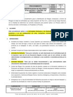 P-Sig-10 Procedimiento Identificacion de Peligros Evaluacion y Control de Riesgos - Rev 05