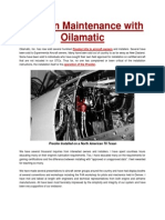 Aviation Maintenance With Oilamatic