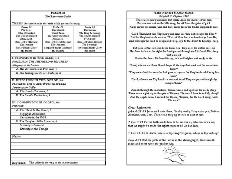 psalm-23-outline-jesus-religious-belief-and-doctrine