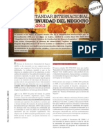 Iso 22301 2012 en Continuidad Del Negocio