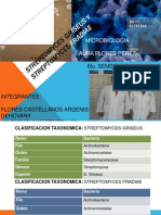 Streptomyces Griseus y Streptomyces Fradiae