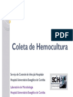 Coleta de Hemocultura