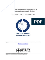 Interventions to improve the appropriate use of polypharmacy for older people