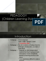 Pedagogy