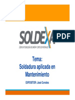 Soldadura Aplicada en Mantenimiento 2012