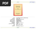 Download The Blackwell Guide to Epistemologypdf by Jeremy Neufeld SN214750367 doc pdf