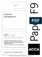 15083755 ACCA F9 Financial Management Solved Past Papers 2