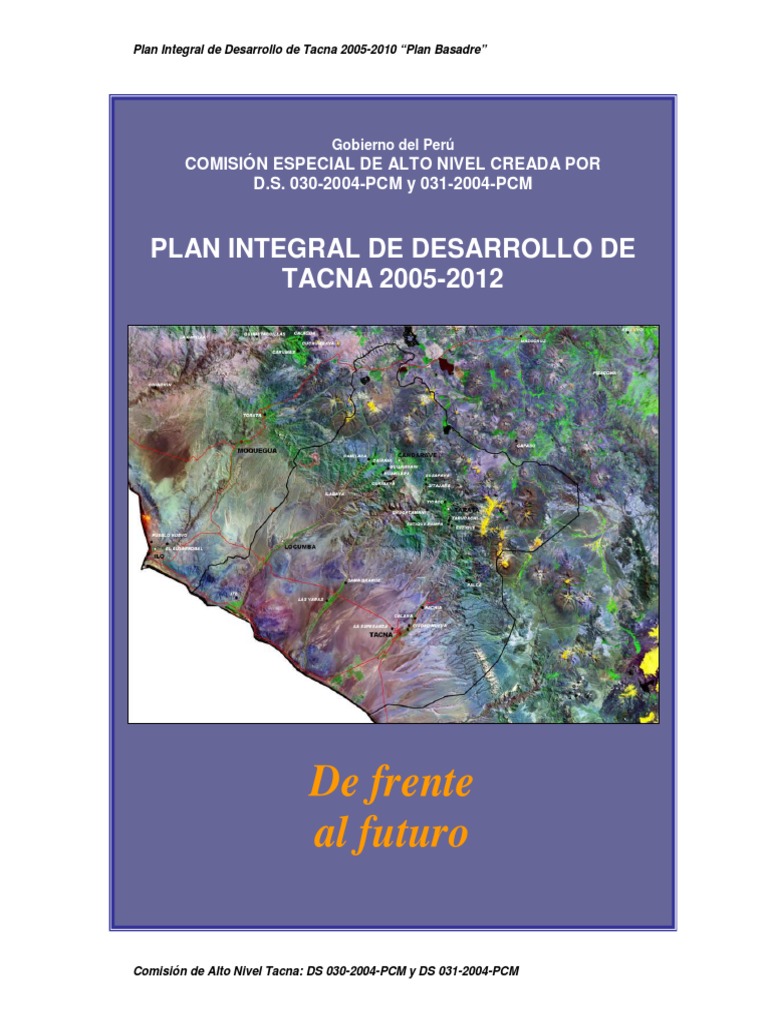 Plan de Desarrollo Regional Concertado 2005 2012 Tacna | PDF | Turismo ...