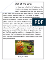 The Lorax by Flynn