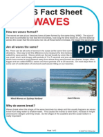 SOS Fact Sheet On Waves