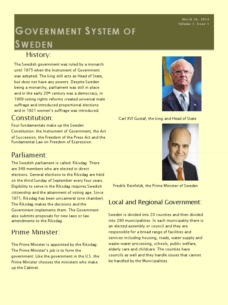 Sweden Gov | PDF