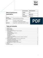 Manual Organizacional y Gestion Calidad Mar 2013