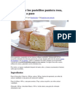 Cómo Hacer Los Pastelitos Pantera Rosa