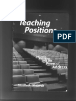 Ellsworth, Elizabeth-1997-Teaching Positions (Book)