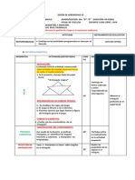 Sesión de Aprendizaje 10 Angulos en El Triangulo