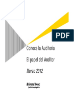 Conoce La Auditoría, GUIA