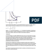 Ciclo diésel ideal: rendimiento y comparación con el ciclo Otto