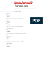 Examen Primer Modulo