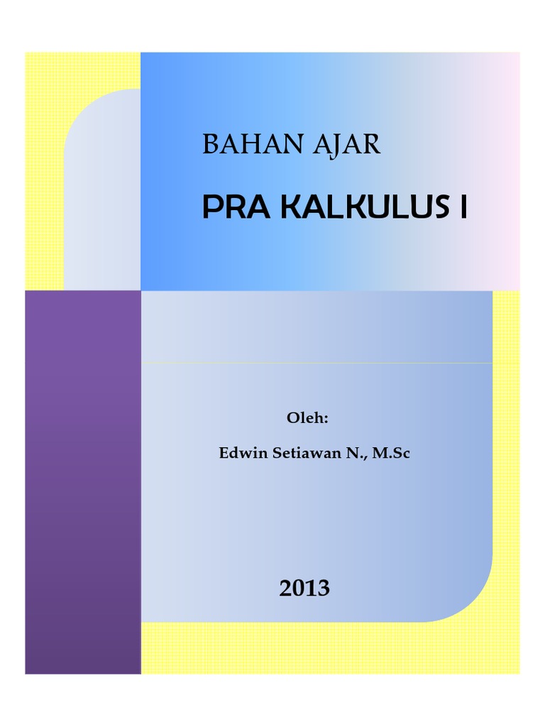 Pra Kalkulus 20131 V2