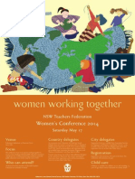 NSWTF Women's Conference Poster