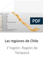 Las Regiones de Chile