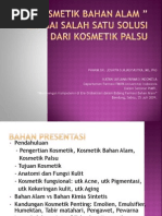 Download KosmetikBahanAlam by rachelsantoso SN214812910 doc pdf