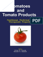 Tomatoes and Tomato Products - Nutritional, Medicinal and Therapeutic Properties