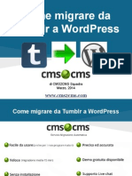 Come Migrare Da Tumblr A WordPress